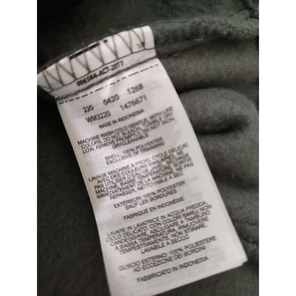 Columbia Steen Fleece Jacket Full‎ Zip Color Block Gray Mens Extra Large 1476671